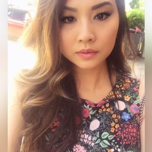 floral dress with lace sides!
